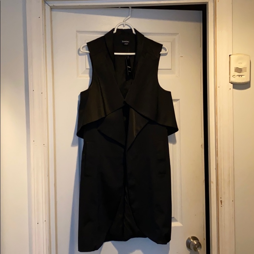 Bebe Sleeveless Trench Coat